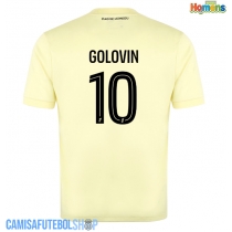 Camisa de time de futebol AS Monaco Aleksandr Golovin #10 Replicas 3º Equipamento 2025-26 Manga Curta